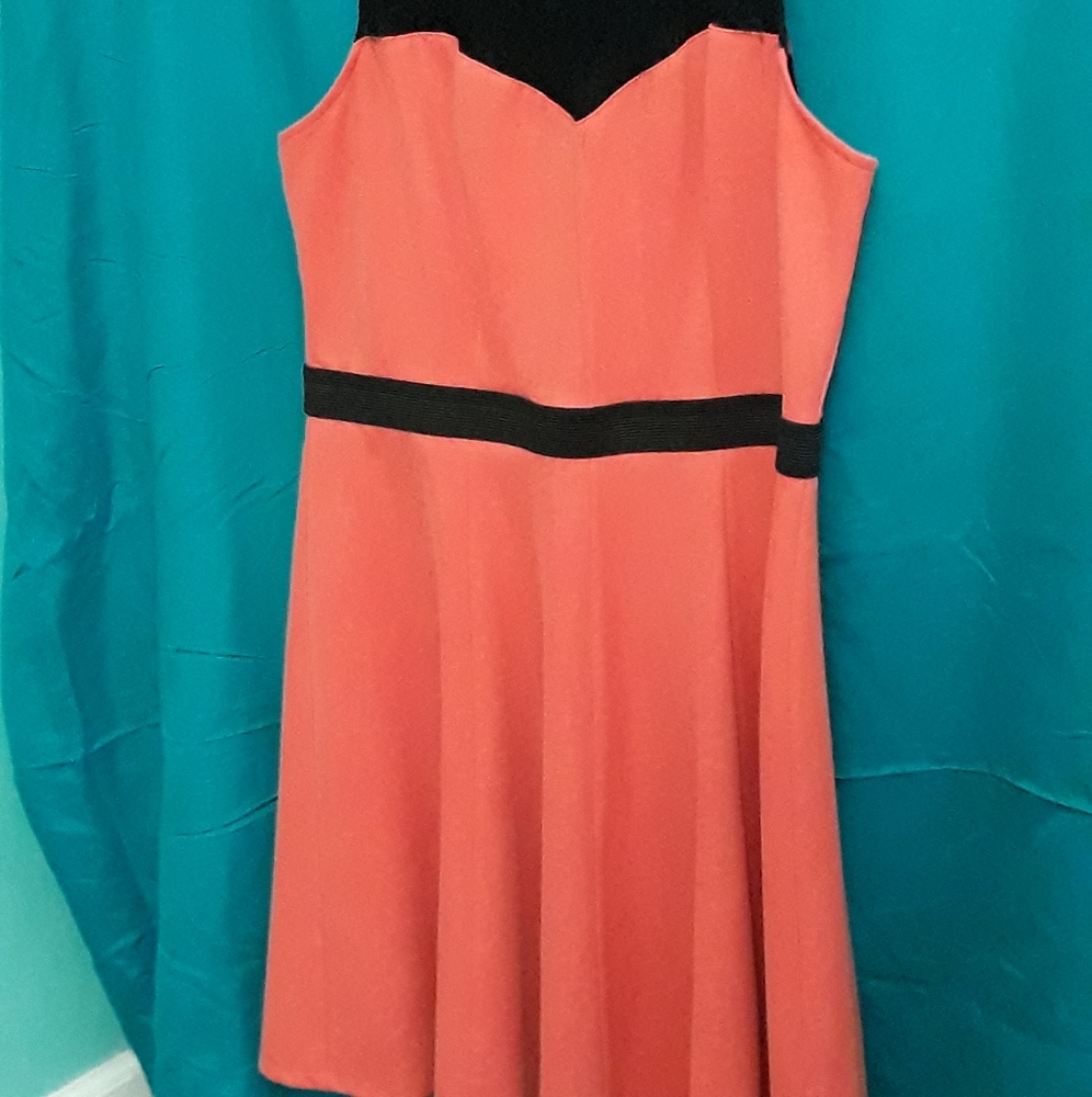 Material Girl sleeveless dress.